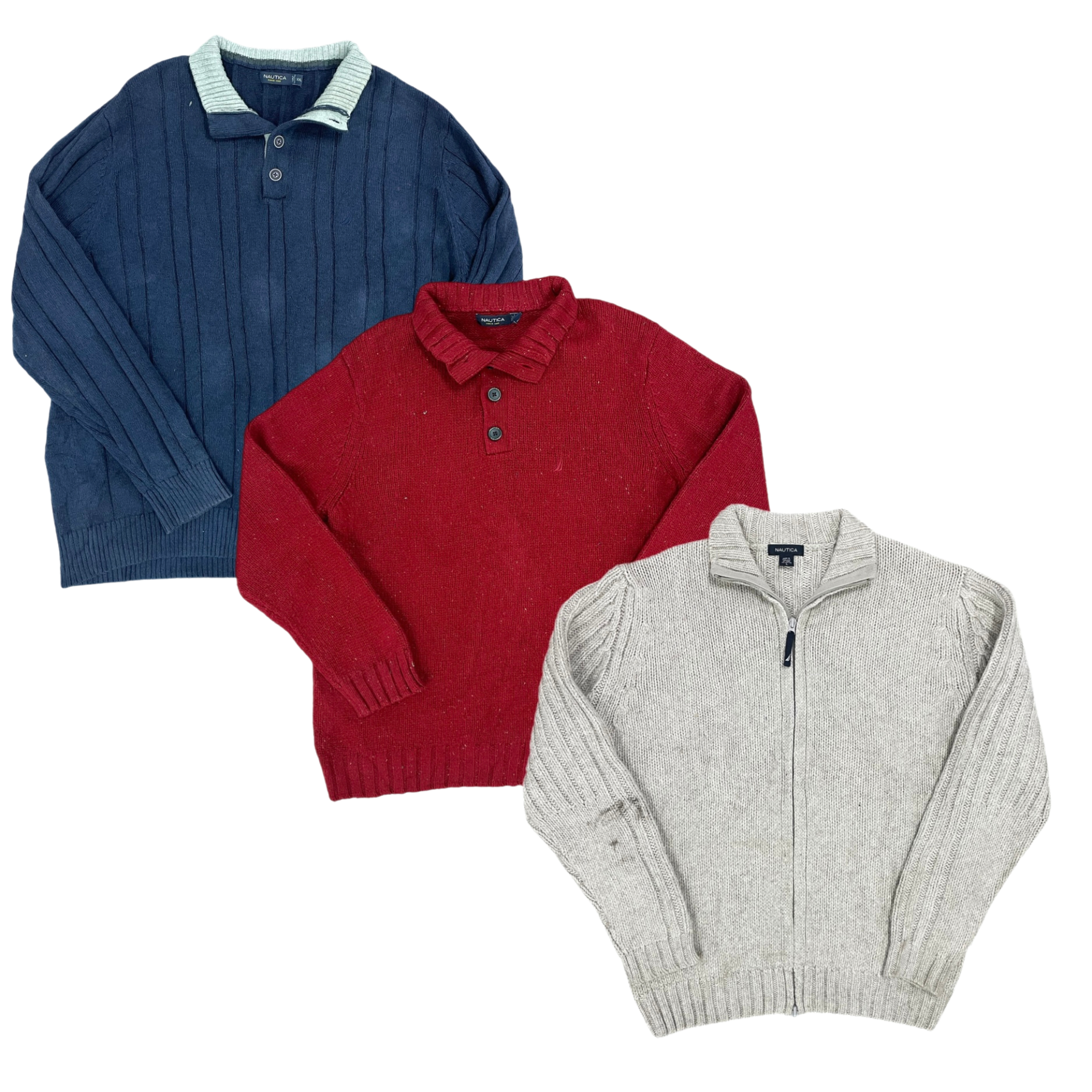 Collection of MEN'S NAUTICA SWEATER in a gallery layout